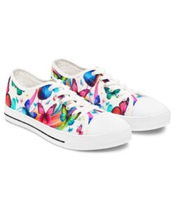 Colorful Butterfly High Top Sneakers Ki46