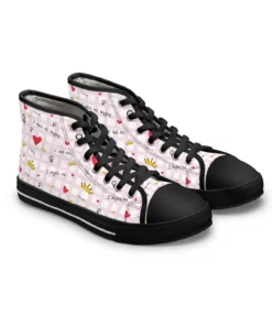 Cozy Hearts High Top Sneakers Ki57