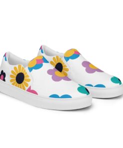 Sunflower Canvas Slip On Ki71