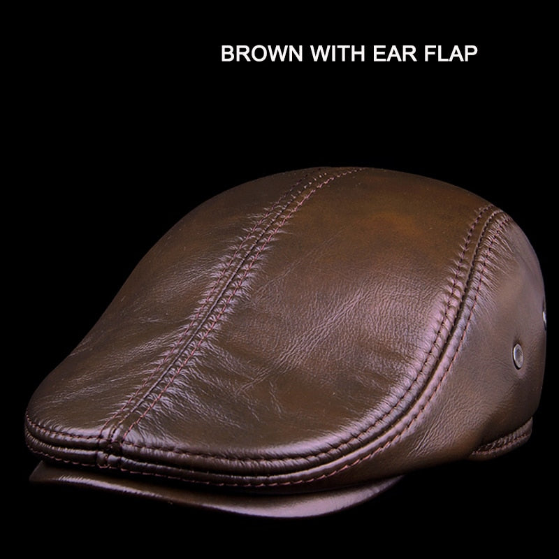 Classic leather hat - Image 5