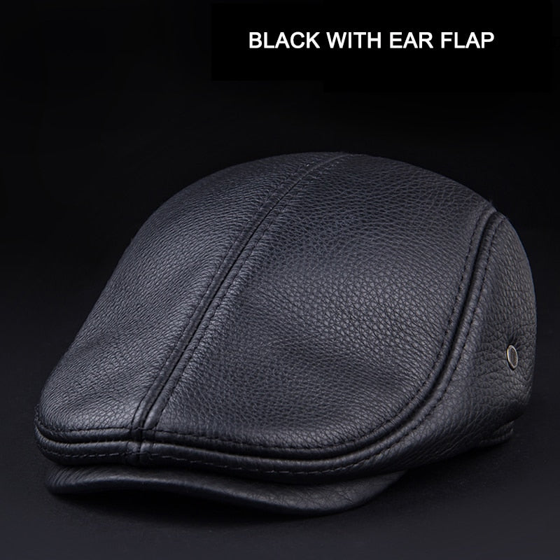 Classic leather hat - Image 7