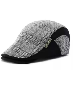Classic Plaid Flat Cap