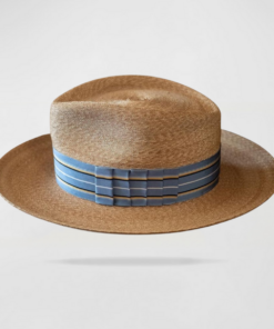 Regal Edge Straw Fedora Hat