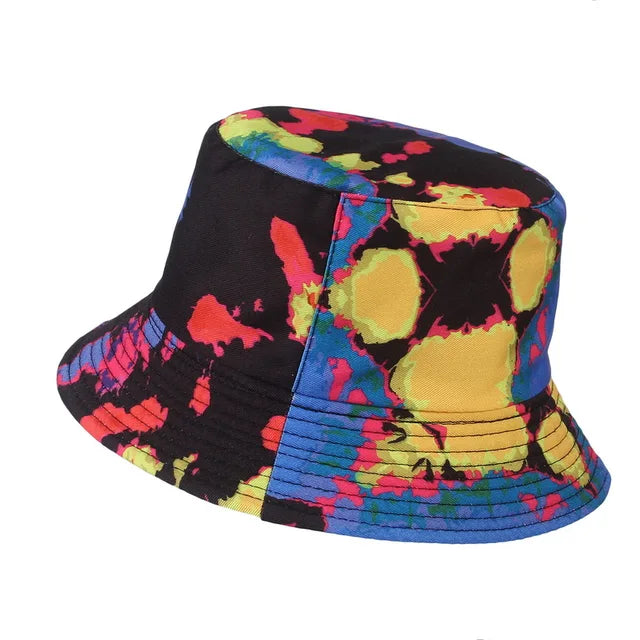 Reversible Bucket Hat Cotton Tie dye - Image 3