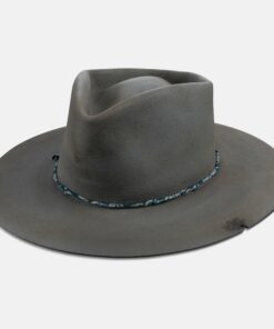 Sleek and Chic Distressed Fedora