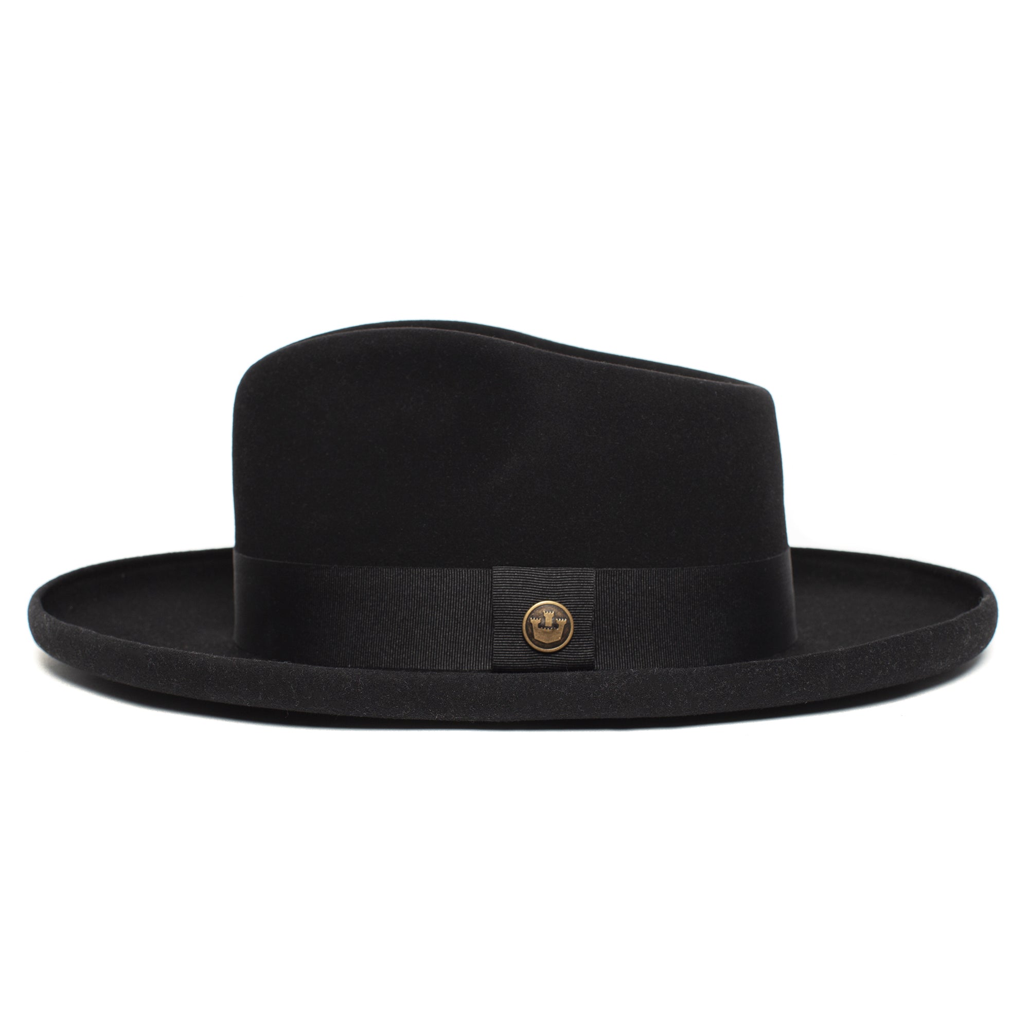 Tasteful Wide Brim Felt Fedora - Image 24