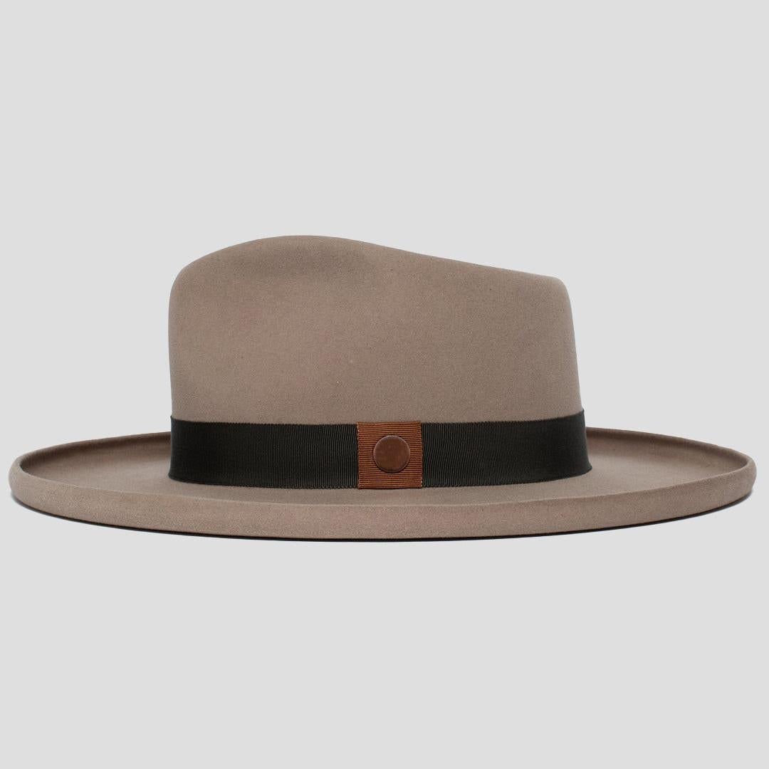 Tasteful Wide Brim Felt Fedora - Image 18