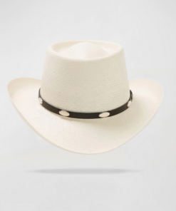 The Modern Classic Straw Pork Pie Cowboy Hat - Beige