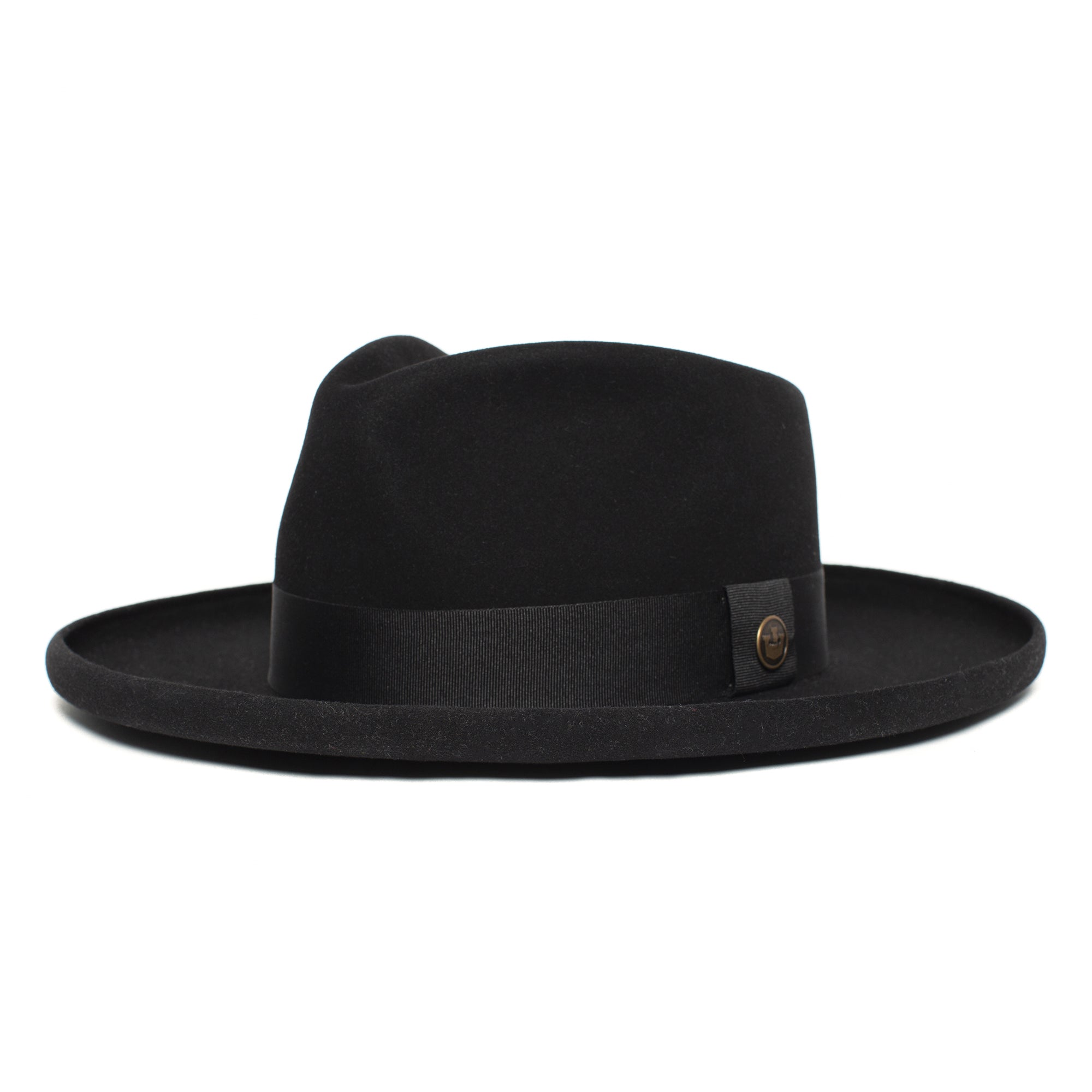 Timeless Wide Brim Felt Fedora - Image 11