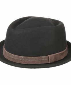 Timothy Diamond Crown Wool Fedora Hat