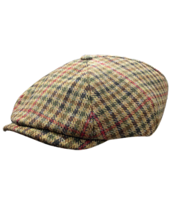 Tweed Four Panel Newsboy Cap