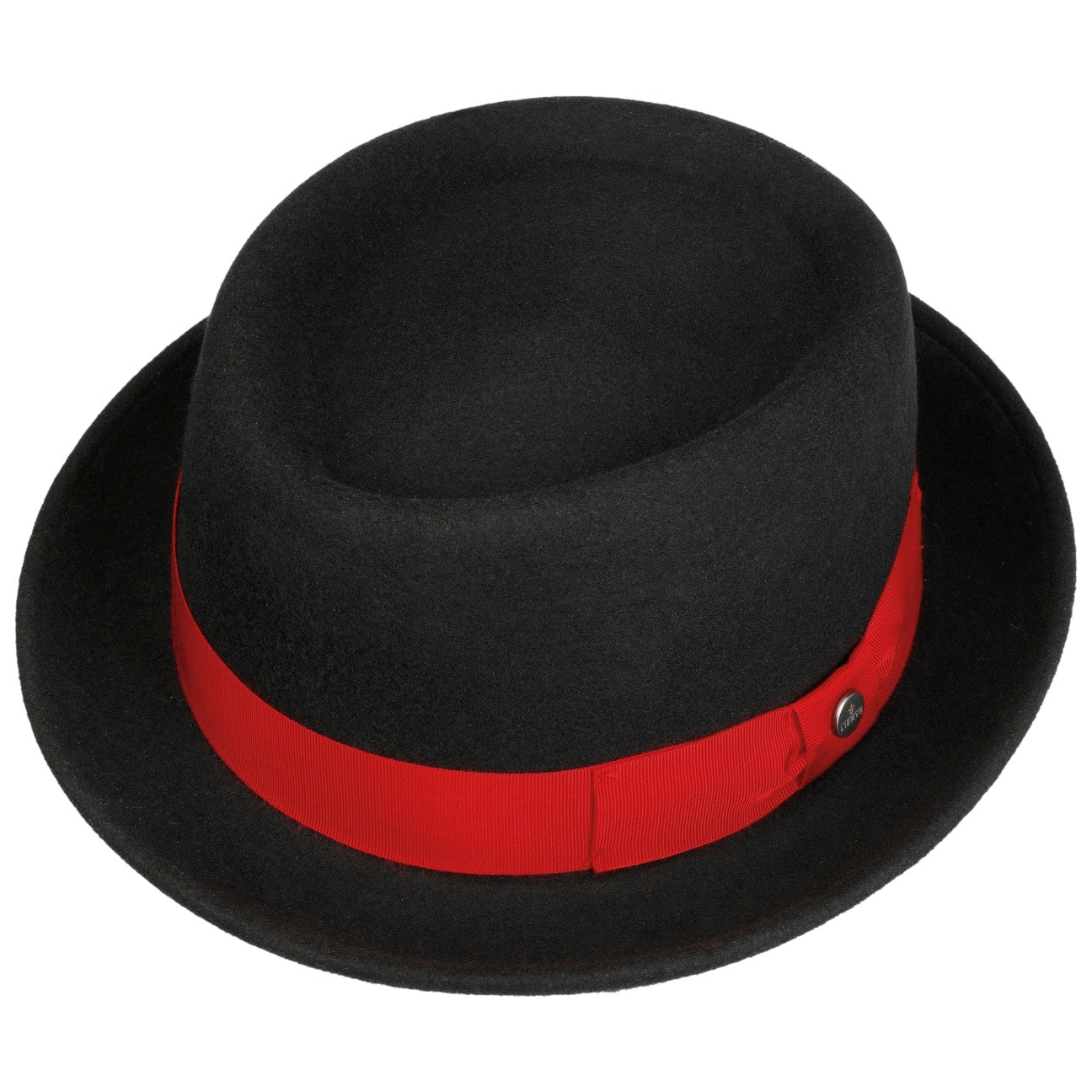 Twotone Crushable Pork Pie Fedora Hat - Image 2