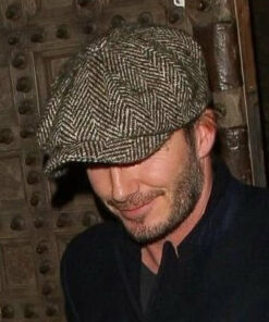 Wool Vintage Herringbone Newsboy Caps Men