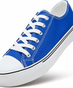 Blue Classic Canvas Sneakers KI63