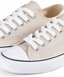 Casual Lace Up Canvas Sneakers KI73