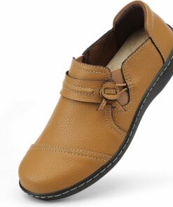 Women's Classic Comfort Leather Loafers KI30