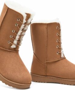 Women's Chestnut Winter Boots KI20