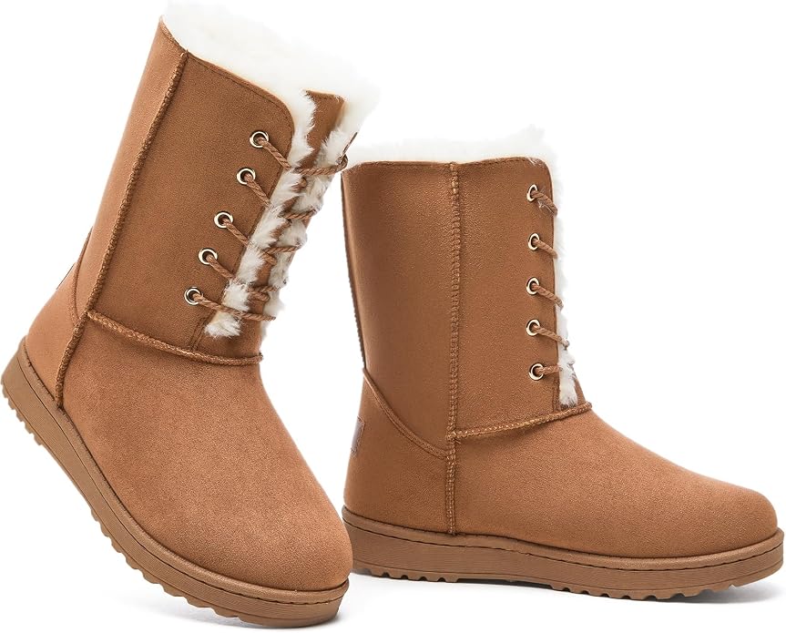 Women's Chestnut Winter Boots KI20