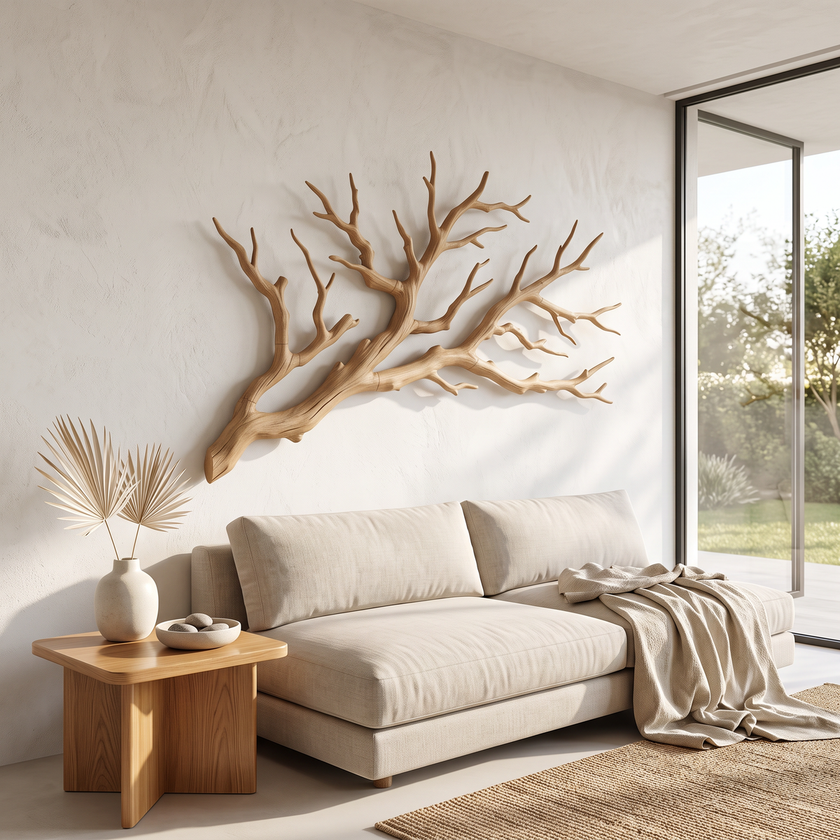 Rustic Natural Tree Root Wall Art for Bedroom Headboard Wall - Image 5