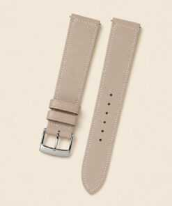 Peccary Leather Watch Strap in Beige · Handmade in Saigon