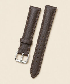 Epsom Leather Watch Strap in Brown · Handmade in Saigon
