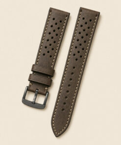 Rally Maya Leather Watch Strap in Brown · Handmade in Saigon