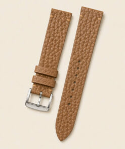 Togo Leather Watch Strap in Brown · Handmade in Saigon