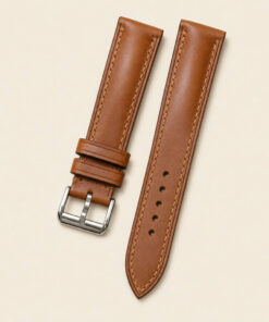Vachetta Leather Watch Strap in Brown · Handmade in Saigon