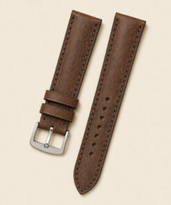 Pueblo Leather Watch Strap in Dark Brown · Handmade in Saigon