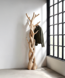 Driftwood Branch Tree Coat Rack for Bedroom or Closet