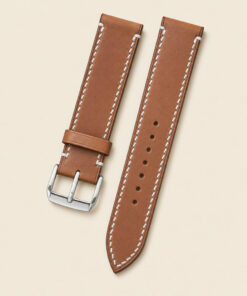 Vachetta Leather Watch Strap in Tan Brown · Handmade in Saigon